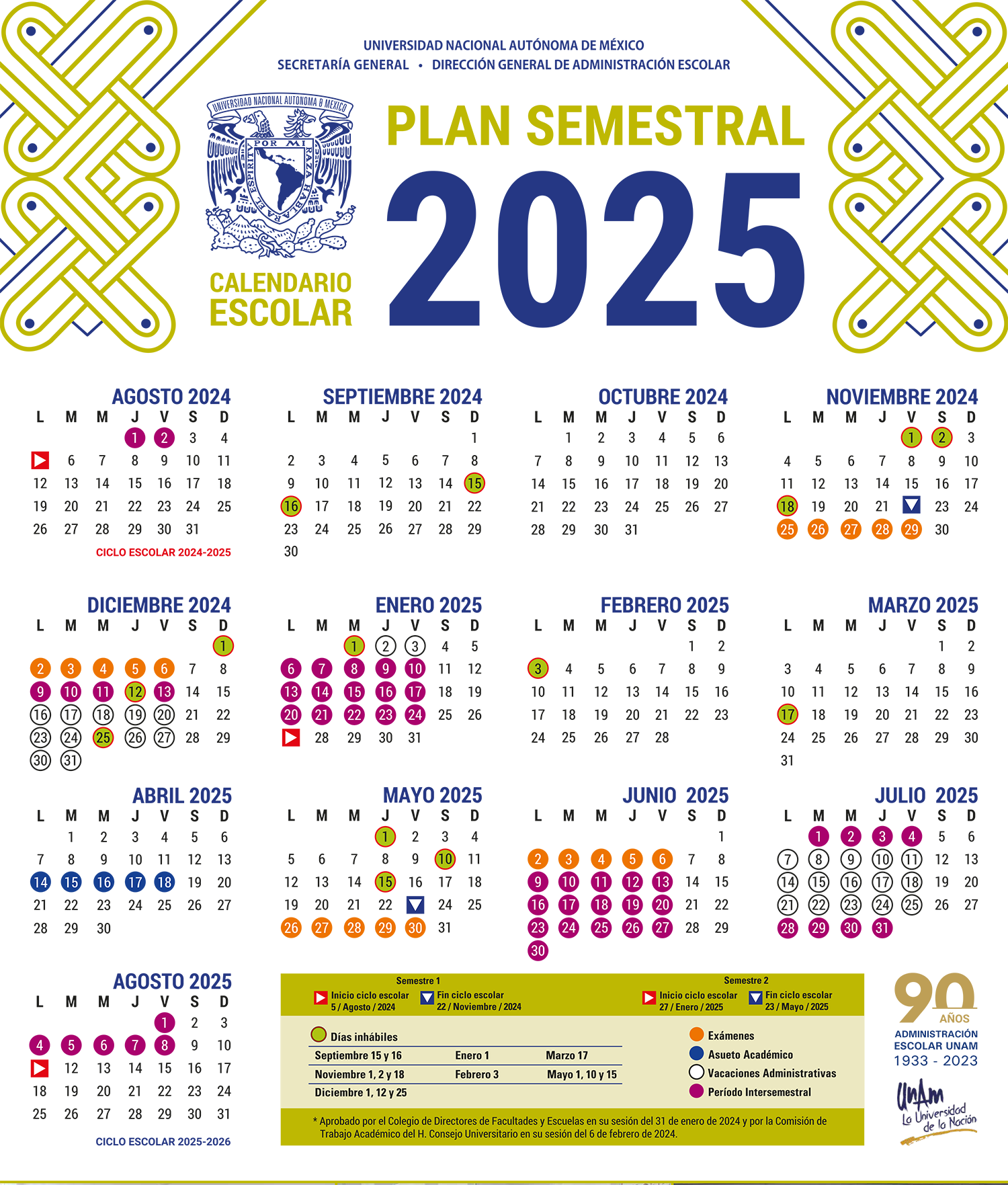 CALENDARIO ESCOLAR